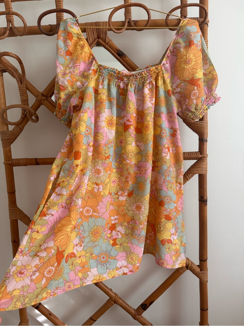 Show Me Your MuMu Annalynne Floral Off-Shoulder Mini Dress - Picture 3 of 6